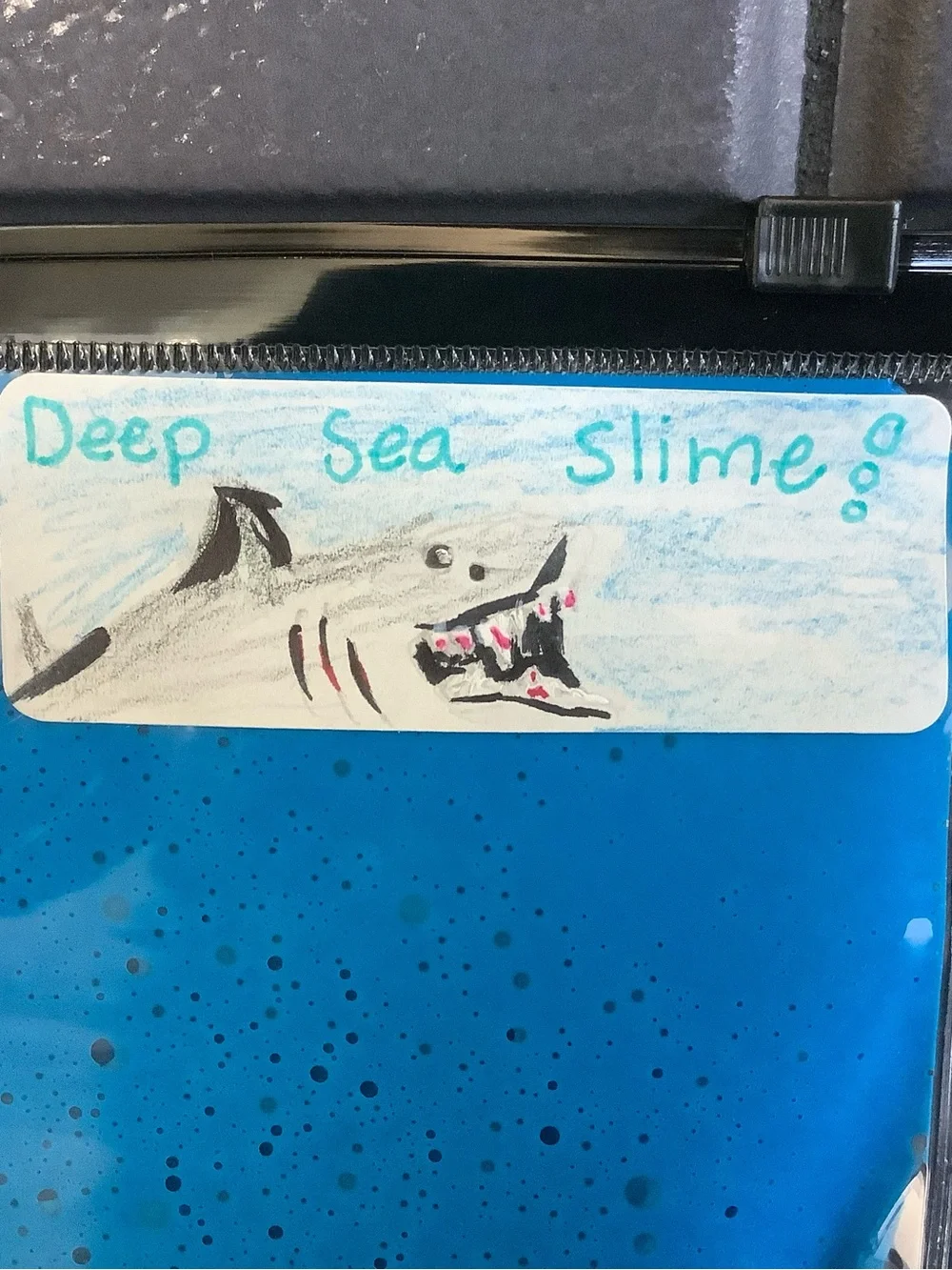 Portable Homemade Slime Themed To Deep Sea